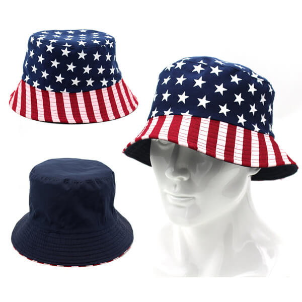 Fashion American Flag Bucket Hat For Sale- Hot!- Showpatriot